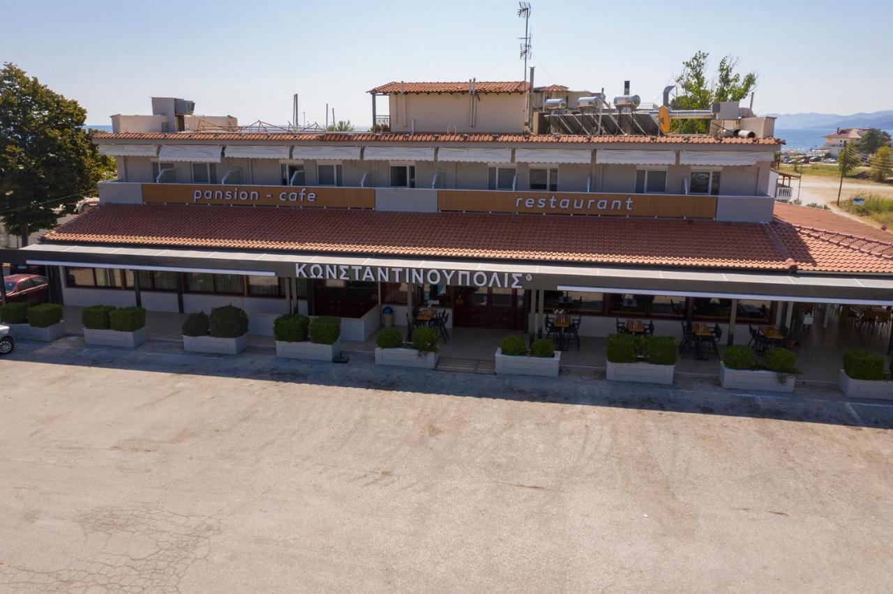 Pension Konstantinoupolis Bed & Breakfast Asprovalta Exterior photo